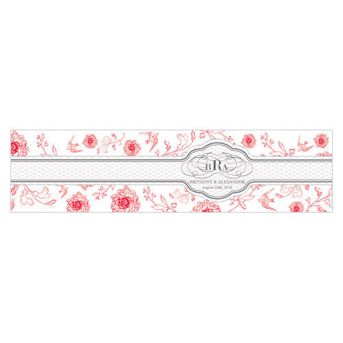 French Whimsy Cube Favor Box Wrap