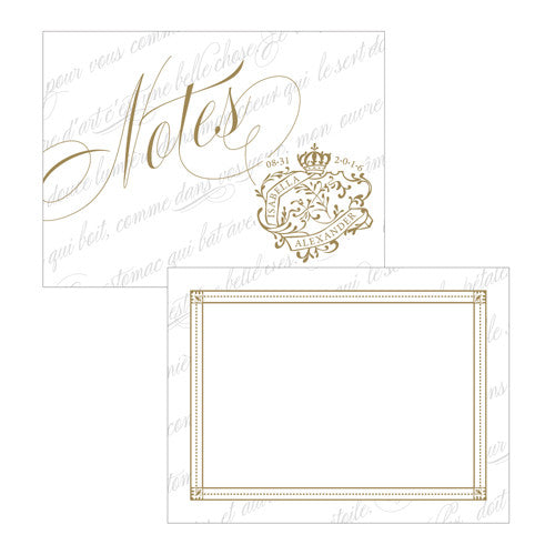 Parisian Love Letter Note Card B