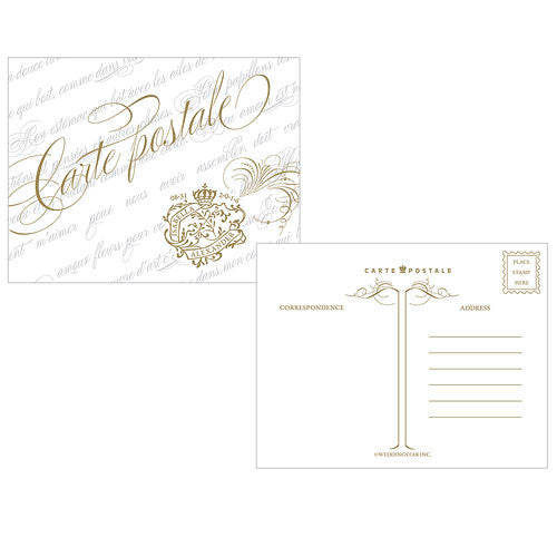 Parisian Love Letter Post Card B