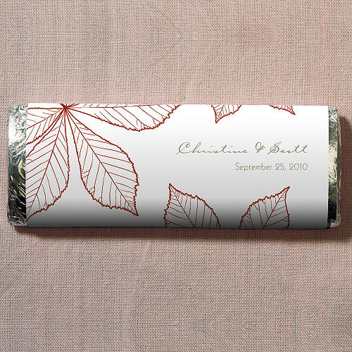 Autumn Leaf Nut Free Gourmet Milk Chocolate Bar