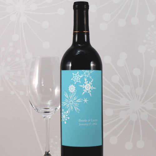 Winter Finery Wine Label