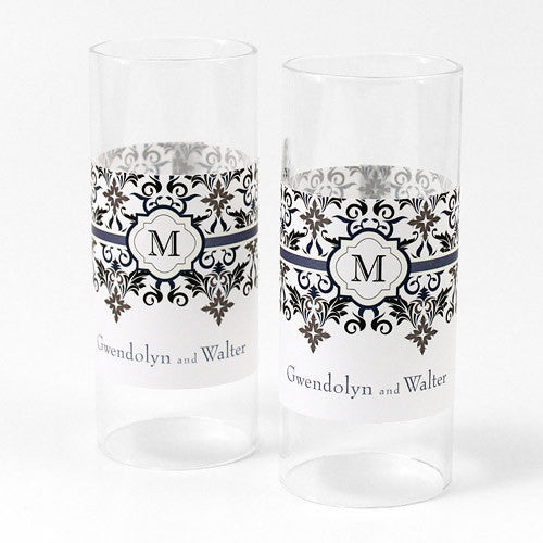 Lavish Monogram Mini Luminary Wrap