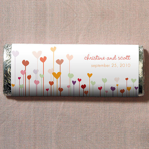 Hearts Nut Free Gourmet Milk Chocolate Bar