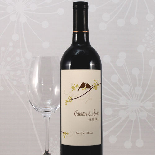 Love Bird Wine Label