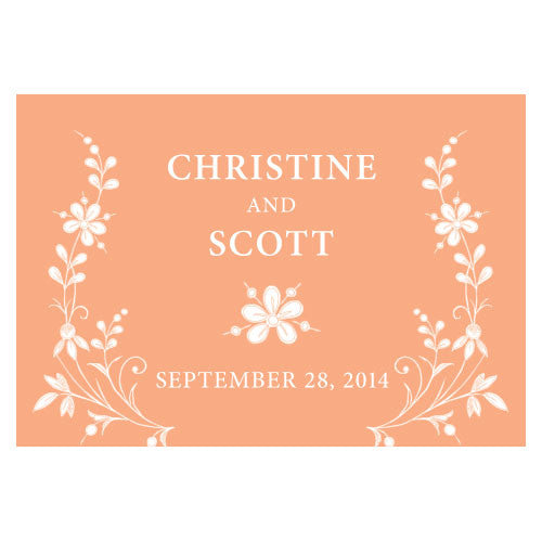 Forget Me Not Large Rectangular Tag