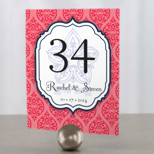 Moroccan Table Number Numbers