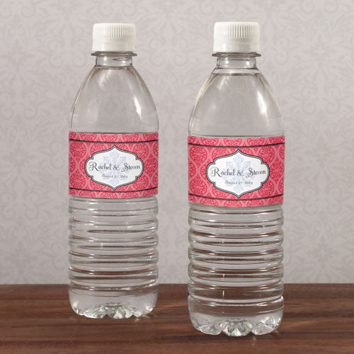 Moroccan Water Bottle Label
