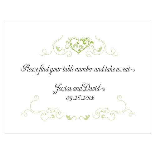 Heart Filigree Note Card