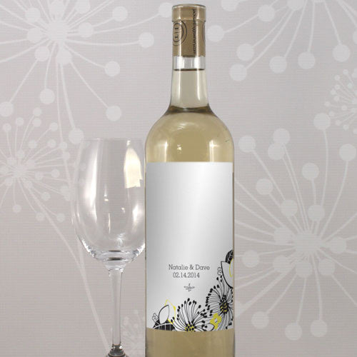 Floral Fusion Wine Label
