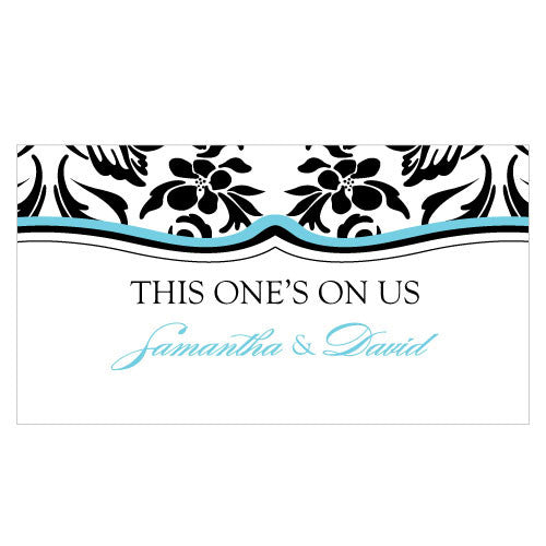 Love Bird Damask Small Ticket