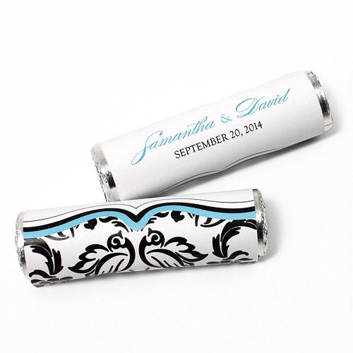 Love Bird Damask Candy Roll Wrap