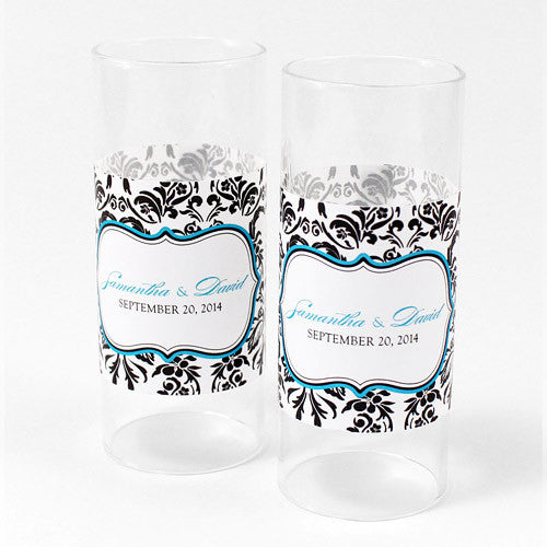 Love Bird Damask Mini Luminary Wrap