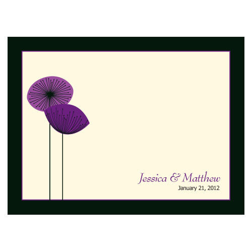 Romantic Elegance Note Card