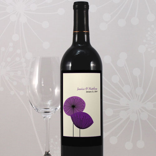 Romantic Elegance Wine Label