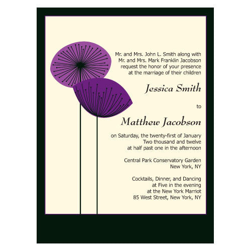 Romantic Elegance Invitation