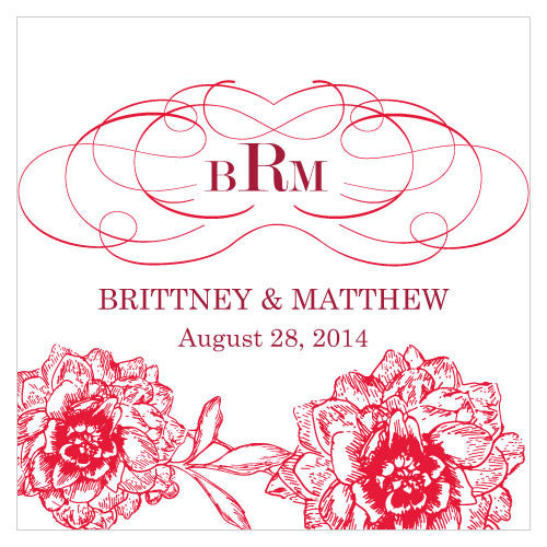 French Whimsy Square Tag
