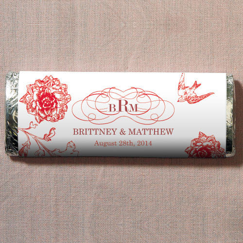 French Whimsy Nut Free Gourmet Milk Chocolate Bar