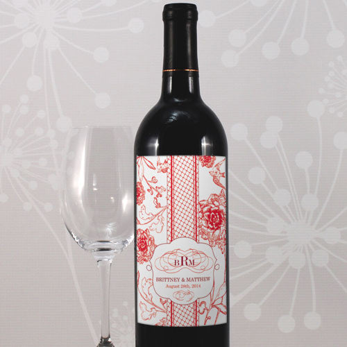 French Whimsy Wine Label