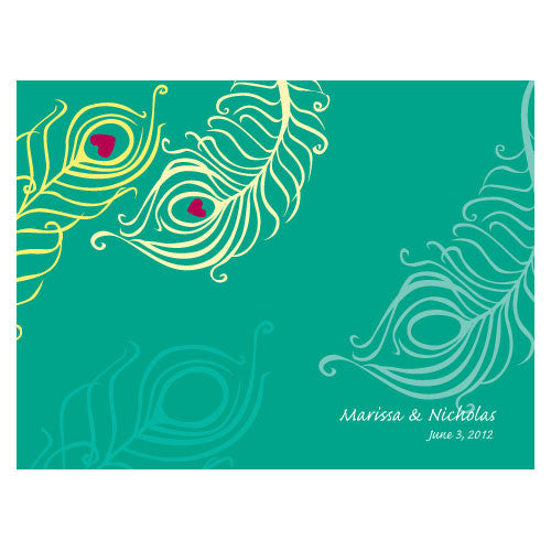 Perfect Peacock Note Card