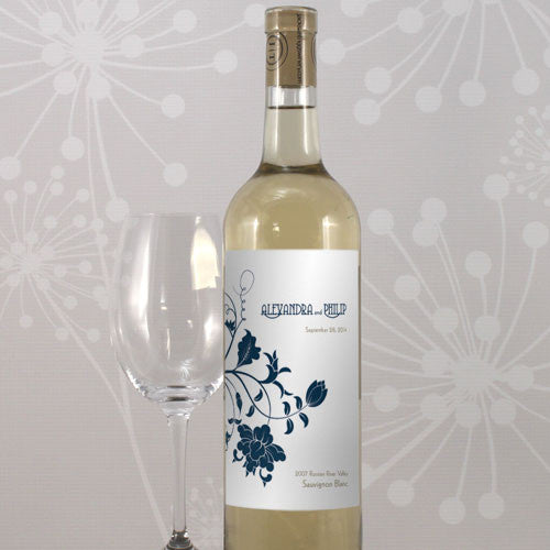 Floral Orchestra Wine Label