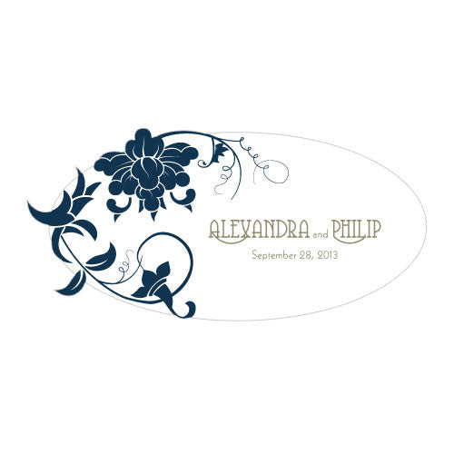 Floral Orchestra Large Cling