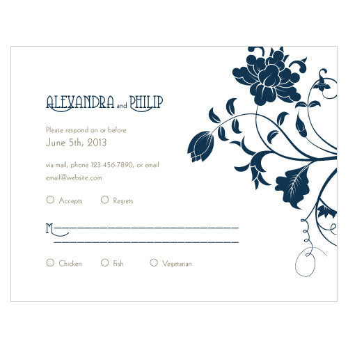 Floral Orchestra RSVP