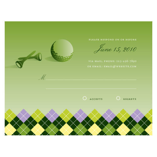 Golf RSVP