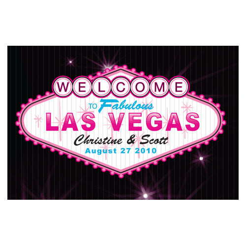 Las Vegas Large Rectangular Tag