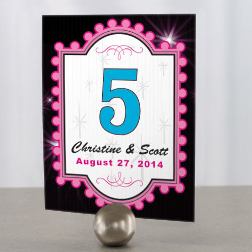 Las Vegas Table Number Numbers