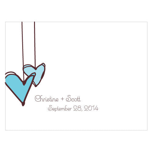 Heart Strings Note Card