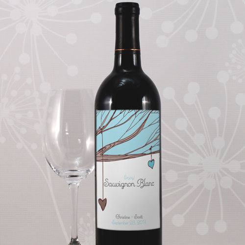 Heart Strings Wine Label
