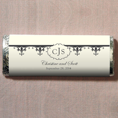 Fleur De Lis Nut Free Gourmet Milk Chocolate Bar