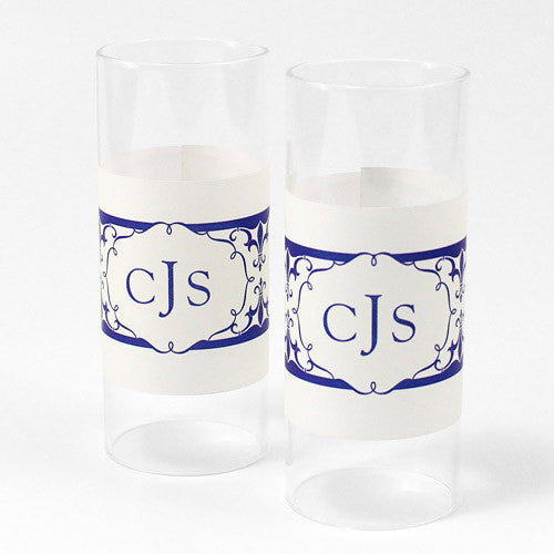 Fleur De Lis Mini Luminary Wrap