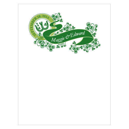 Luck Of The Irish Note Card