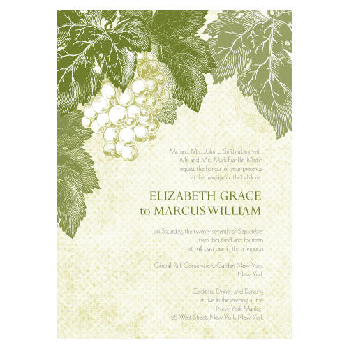 A Wine Romance Invitation