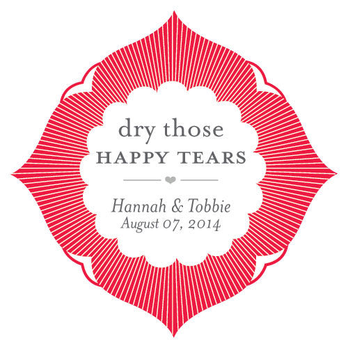 Dry Those Happy Tears Sticker