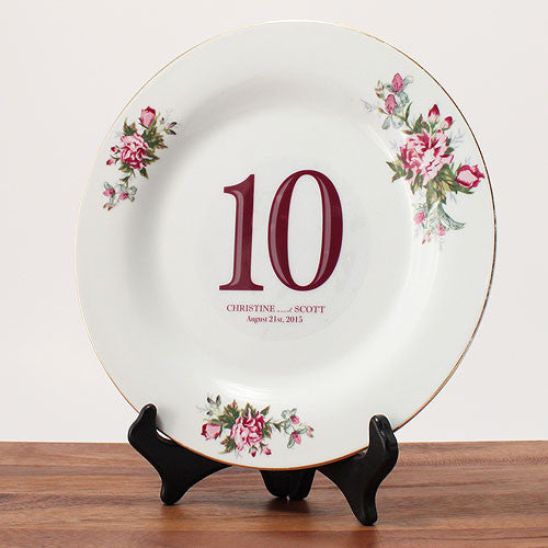 Classic Table Number Diecut Clear Cling Numbers