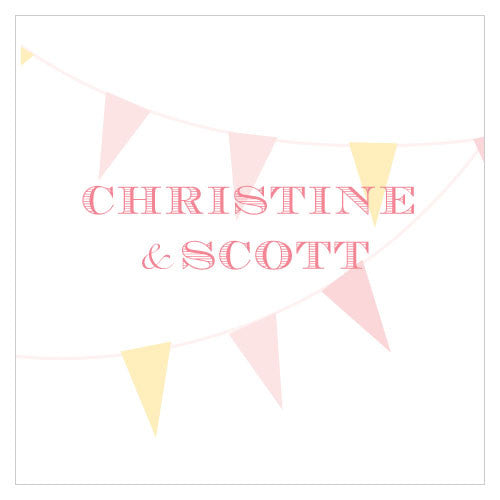 Homespun Charm Square Tag