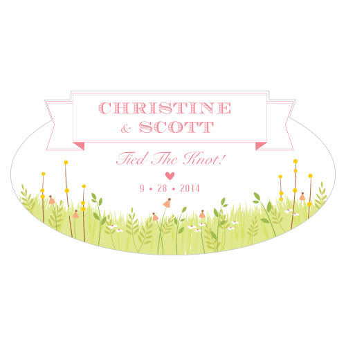 Homespun Charm Large Cling