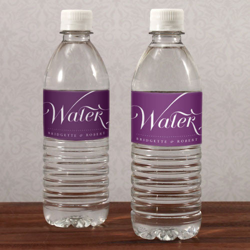 Expressions Water Bottle Label