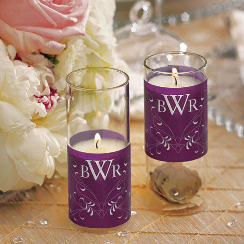 Flourish Monogram Mini Luminary Wrap