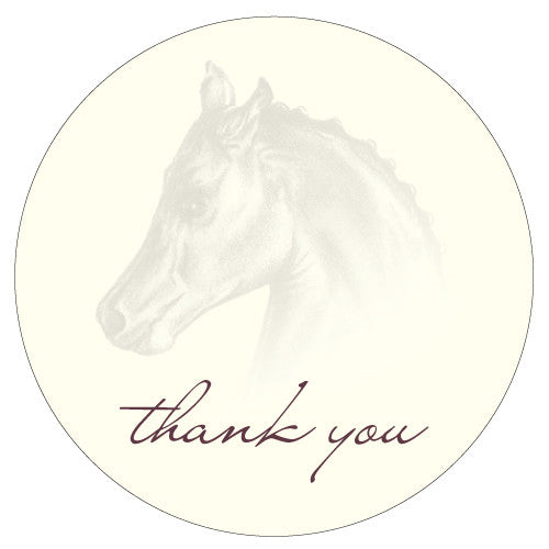 Equestrian Love Large Sticker