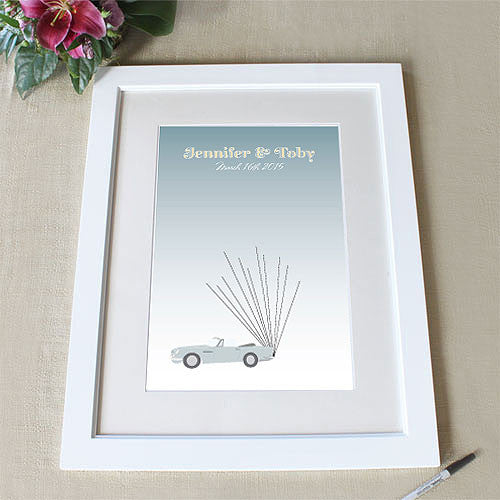 Vintage Convertible with Balloons Signature Certificate