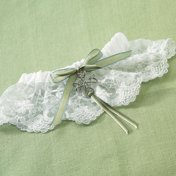 Celtic Charm Bridal Garter