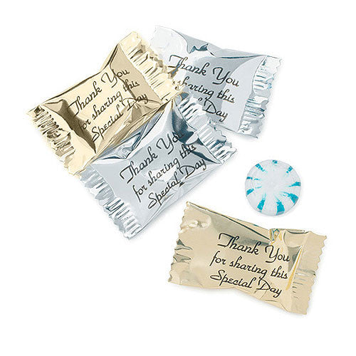 Foil Wrapped Mint Swirl Candies G
