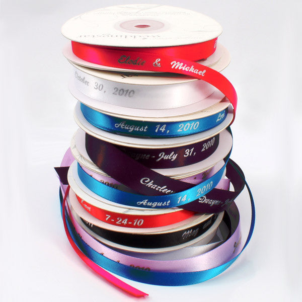 Personalized and Plain Ribbon Extra Wide Small