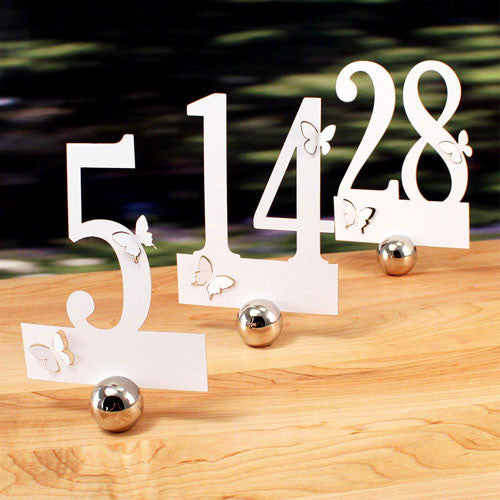 Laser Expressions Butterfly Die Cut Number Set Numbers