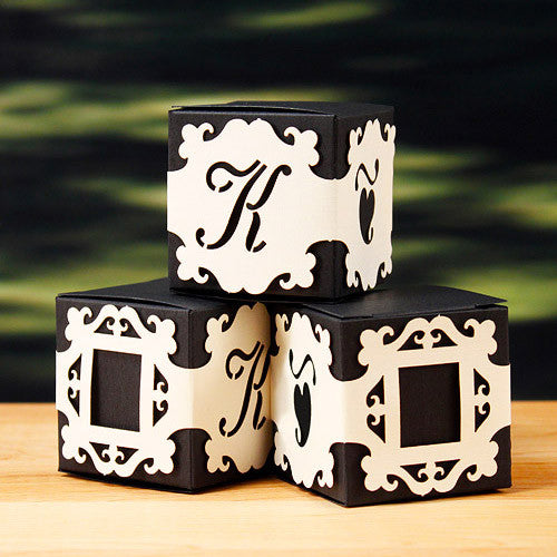 Laser Expressions Personalized Monogram Baroque Box Wraps