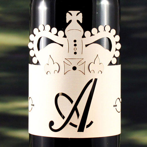 Laser Expressions King Crown Decorative Monogram Wrap