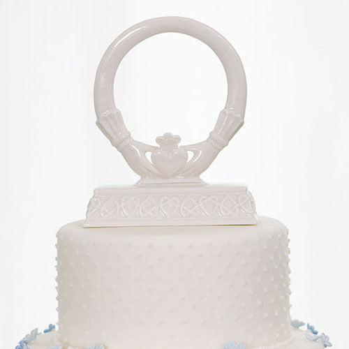 Traditional Celtic Claddagh Cake Topper